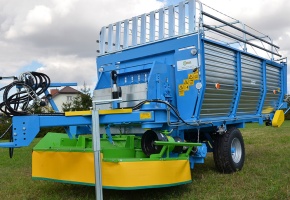 Maquinaria agrícola hillock pilotes montículos cortador Zielonek Polonia